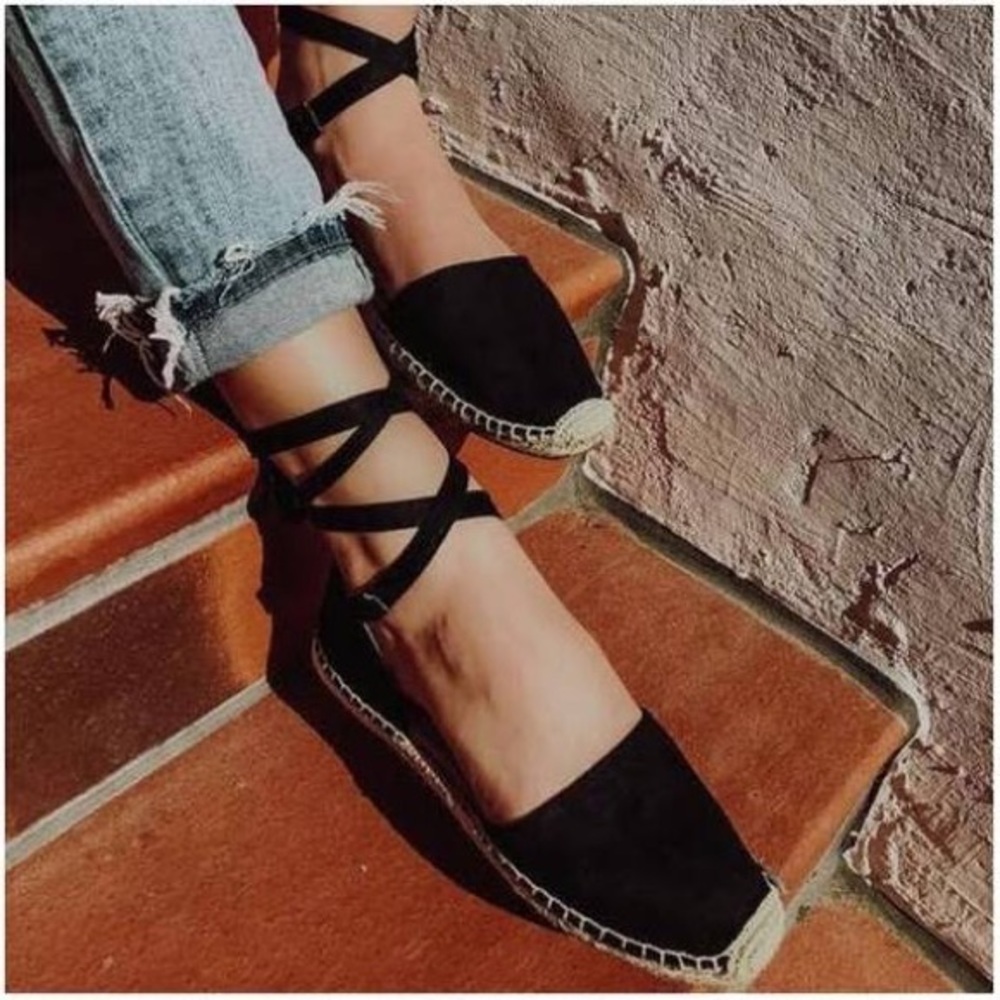Brash Tie up Espadrilles Size 10